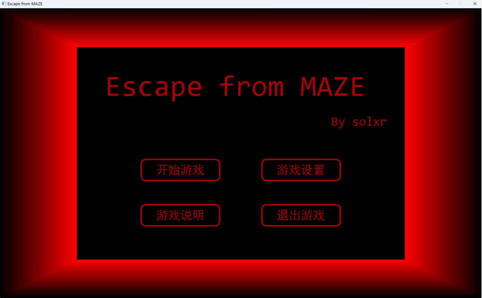 Escape from MAZE